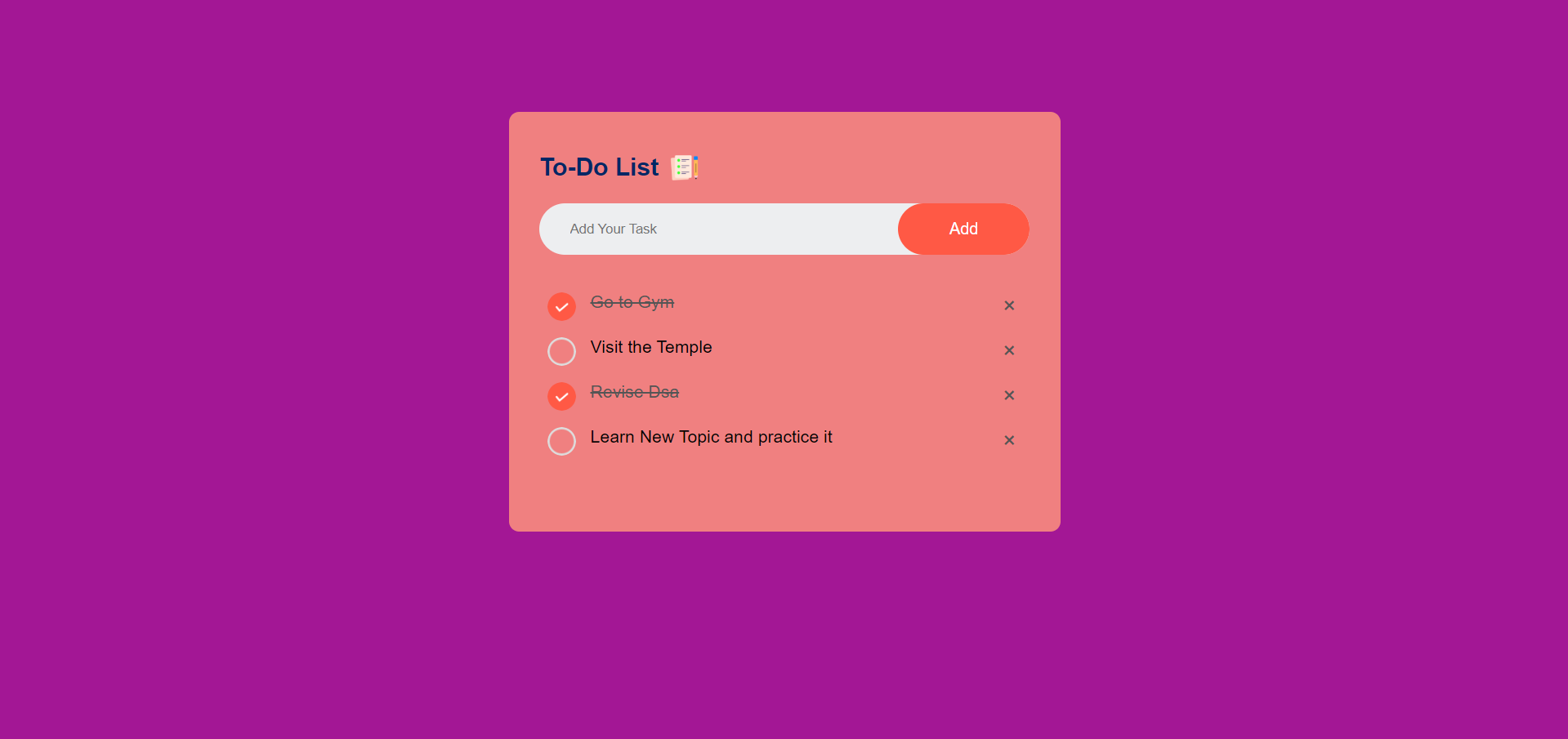 To-Do App